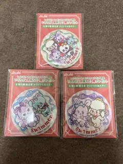 Asahi×SWIMMER オリジナル缶ミラー 3種セット