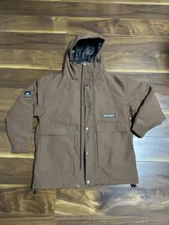 REPUBLIC DWYCK PARKA ブラウン Lサイズ - メルカリ