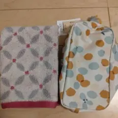 studio CLIP タオル、ポーチセット TIME OF SCENE