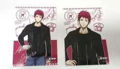 黒子のバスケ 赤司 ジャンフェス LAWSON ブロマイド 2枚セット