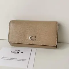 コーチcoachビルフォールドウォレットカラーブロック二つ折り財布