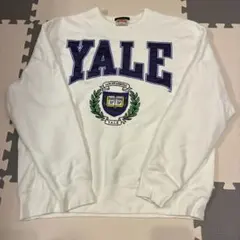 NUTMEG MILLS YALE大学 カレッジスウェット Mのサムネイル