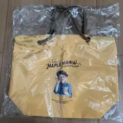 ザ メープルマニア ロープハンドルトートバッグ オレンジ
