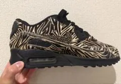 美品NIKE AIR MAX ゼブラ柄 スニーカー　25.5センチ