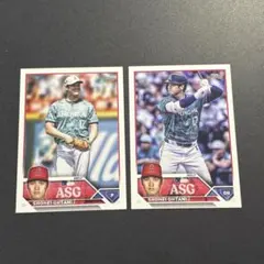 [2枚セット] 大谷翔平 2023 Topps ASG オールスター