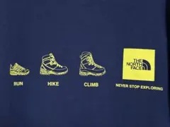 THE NORTH FACE Tシャツ M ネイビー