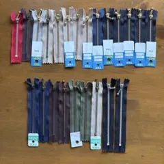 YKKファスナー 23本セット　まとめ売り