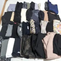⑨　レディース服　40点セット　大量　格安　おまとめ売り　薄手　厚手