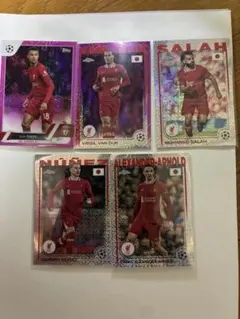 まとめ買い特価‼️リバプールカードセットtopps japan edition