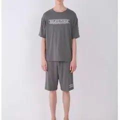 GELATO PIQUE HOMMEジェラートピケオムロゴTシャツハーフパンツ