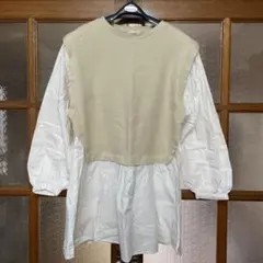 重ね着風 Tシャツ