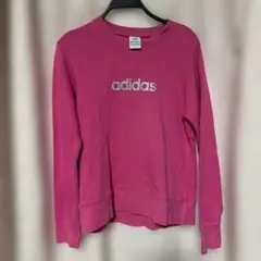 adidas クルーネック スウェット ピンク LL XLのサムネイル