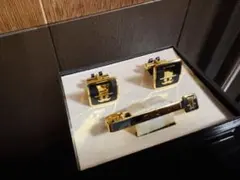エスカイヤクラブ　カフスボタンとネクタイピンのセット レア レトロ 希少