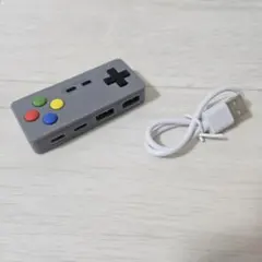 USBハブ グレー USB-C 2ポート