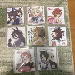 ウマ娘　映画入場特典色紙　まとめ売り 劇場版 ウマ娘 入場特典 色紙 全8種コンプリート コンプ 新時代の扉