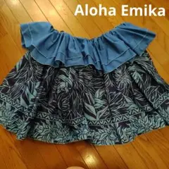 もんちっち フラガール ストラップ ハワイアン フラダンス オレンジ