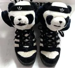 adidas JEREMY SCOTT パンダ スニーカー バンド 27.5cmのサムネイル