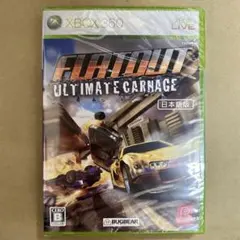 【未開封】XBOX360 フラットアウト日本語版