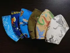 インナーマスク ハンドメイド 6まい 子供用