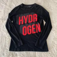 Hydrogen ハイドロゲン 長袖シャツ archive y2k HYDROGEN - ☆正規品(18CT7243WH)ハイドロゲンHYDROGEN長袖T