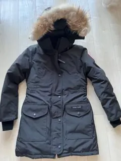 T17822 美品 カナダグース トリリウムパーカ ダウンコート 黒 XS 