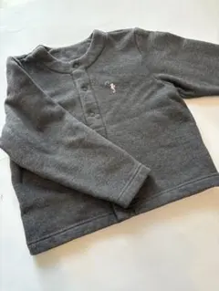 フクゾー　カーディガン　グレー　110cm