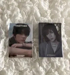 TOMORROW X TOGETHERツインウエハースボムギュetched レア