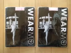 【新品2個】バレエタイツ WEAR MOI（フランス）ピンク 150-160cmのサムネイル