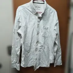 James Harden 3XL ホワイト 長袖ボタンダウンシャツ