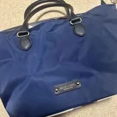 新人未使用】ブルーレーベルクレストブリッジ サイドポケットトート