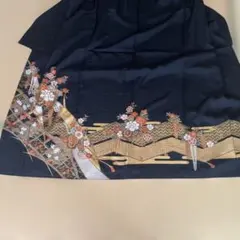あたるまま様専用【最高級】黒留袖 正絹 相良刺繍 汕頭刺繍 王朝絵巻