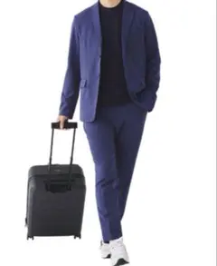 美品 ニューバランス セットアップ スーツ ストレッチ ネイビー XL 美品 限定 ニューバランス セットアップスーツ ストレッチ