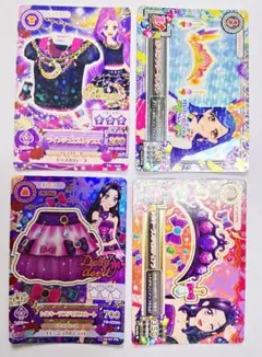 アイカツカード シルキーラブデビルスカート ラインジュエル ラブデビルティアラ