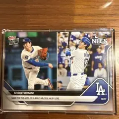 Topps now 884 大谷翔平 NLCS 3HR 10奪三振 トップス