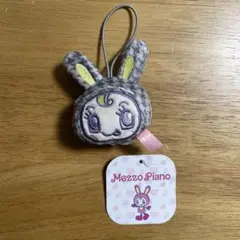 メゾピアノ　フェイスマスコット　千鳥柄