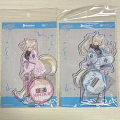 ホロライブ ウィンターストリート フワモコ アクスタ - メルカリ フワワ モココ フワモコ アクリルスタンド ウィンターストリート ホロライブ