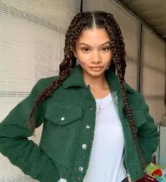 クロップド ボアジャケット