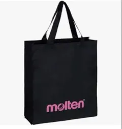 モルテン　トートバッグ　ブラック　ピンク