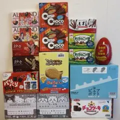 お菓子詰め合わせ チョコパイ たけのこの里 コアラのマーチなど