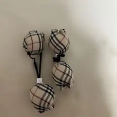 バーバリー チェック柄ヘアゴム 2個セット