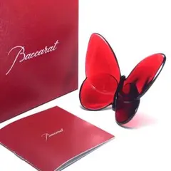 超美品⭐︎BACCARAT バカラ 蝶モチーフ ネックレス ガラス　希少 Baccarat - バカラ ネックレス - バタフライ(蝶)の通販 by
