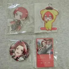 いれいす りうら 活動4周年記念 缶バッジ アクリルキーホルダー