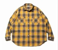 COOTIE / OMBRE NEL CHECK WORK SHIRT