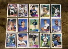 トップス　1989年　15枚セット⑪　メジャーリーグ　野球・ベースボールカード