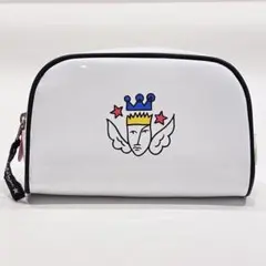 【新品未使用】カステルバジャック スポーツ エナメル ポーチ ホワイト ゴルフ等のサムネイル