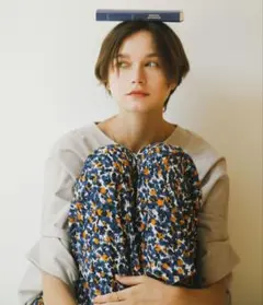 URBAN RESEARCH DOORS フラワープリントドライタッチパンツ