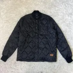 【美品】BRIXTON　ブリクストン　キルティングジャケット　ブラック