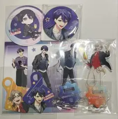 にじさんじ 剣持刀也 伏見ガク 咎人 スイパラ 缶バッジ コースター アクスタ