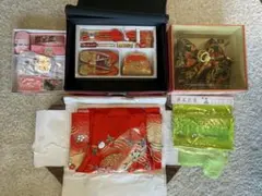 【新品正絹】七五三　晴れ着の丸昌 7歳正絹着物フルセット