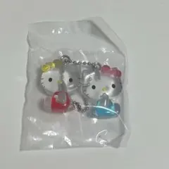 サンリオキャラクターズ なかよしドロップチャーム ハローキティ＆ミミィ ガチャ